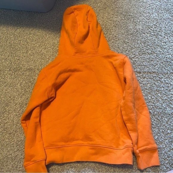 Carhartt Orange Camouflage Sweatshirt Sz 5 Kids Hooded - Picture 5 of 5